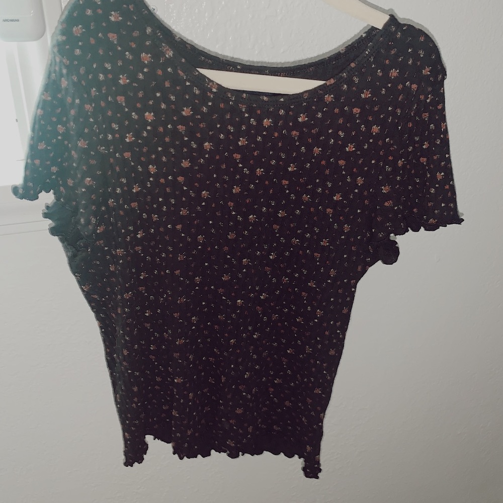 American Eagle cropped tee XS/S